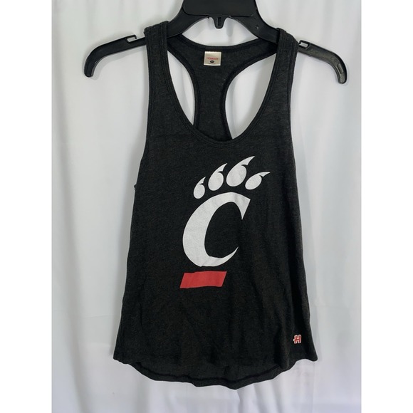 HOMAGE Tops - Homage University Of Cincinnati Bearcats C Paw Logo Tank Top Womens XS